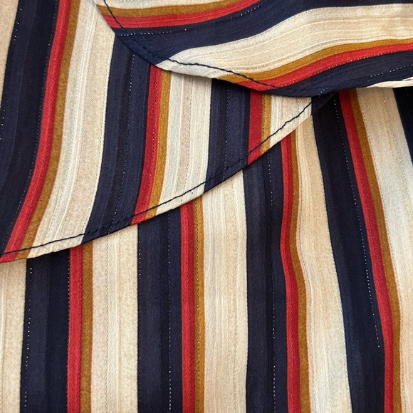 Anthropologie Floreat Stripe Ruffle
Blouse Women’s Size Large - Picture 5 of 8
